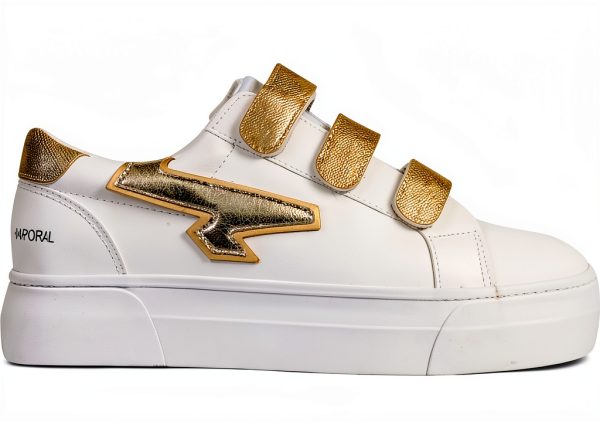 Kaporal Womens White Sneakers Comfortable Casual Footwear-0