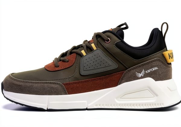 KAPORAL Casual Sneakers Mens Khaki Brown C400463-0
