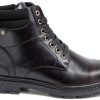 KAPORAL Mens Casual Shoes Ankle Boots Black Size 9-0