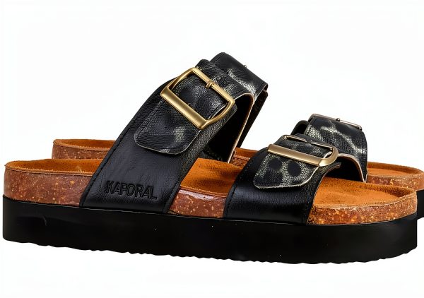 KAPORAL Womens City Shoes Mules Clogs Comfortable Design-2