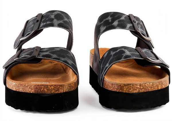 KAPORAL Womens City Shoes Mules Clogs Comfortable Design-4