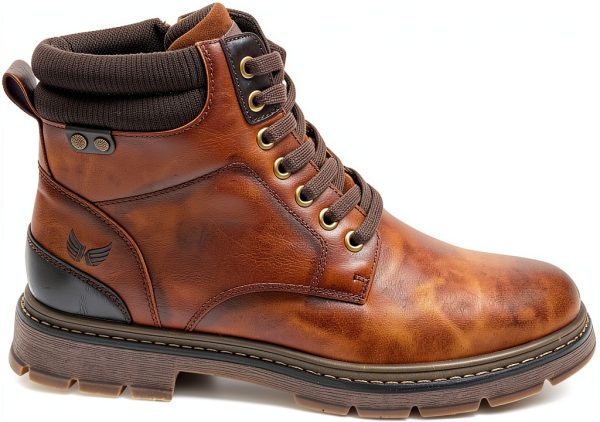 KAPORAL Mens Casual Ankle Boots Skin Coloured Black Sizes-0