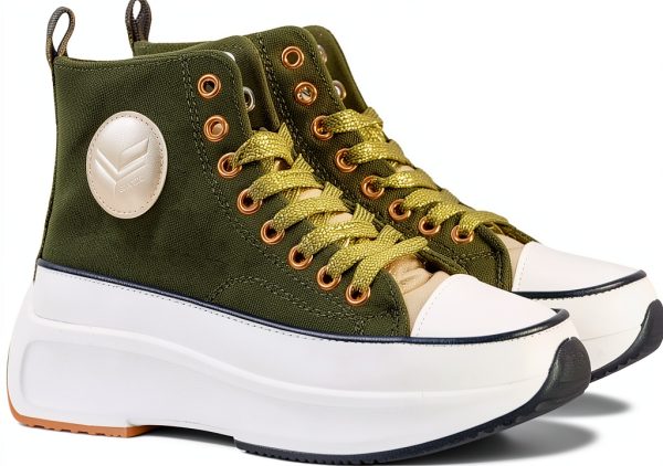 DRESCO Womens Khaki Shoes Comfortable Casual Walking-2