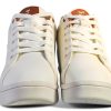 DRESCO Mens Medium Tan White Shoes Comfort Fit Casual-4