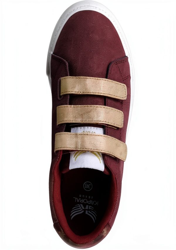 KAPORAL Bordeaux Sneakers Womens Casual Shoes Comfortable-6