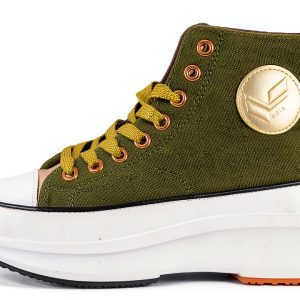 DRESCO Womens Khaki Shoes Comfortable Casual Walking-0