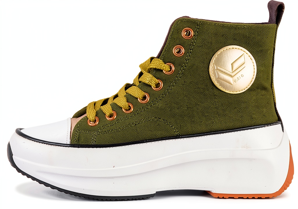 DRESCO womens khaki shoes displayed on a neutral background