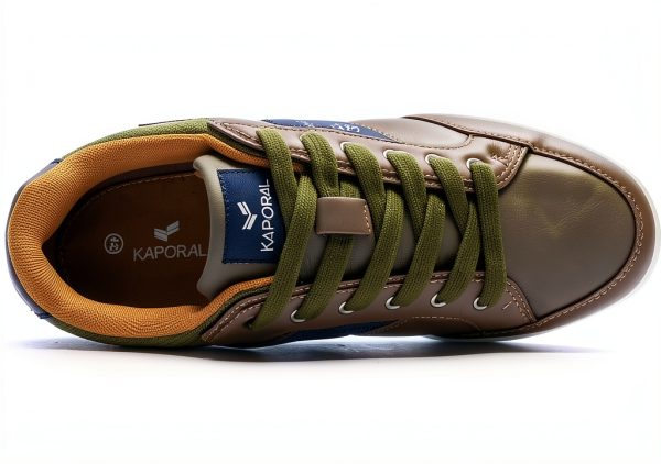 KAPORAL Mens Lace-Up Tennis Shoes C400111 Detente Design-3