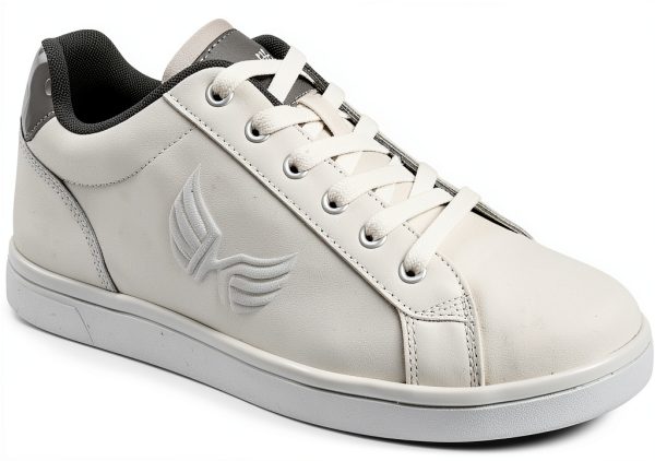 KAPORAL Mens Tennis Shoes White Khaki Camo C400333-1