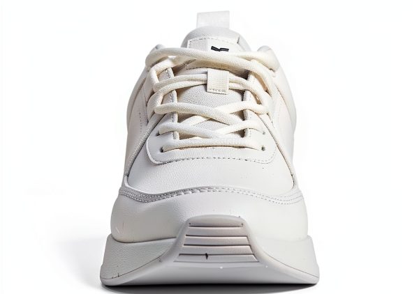 DRESCO Mens White Shoes Comfortable Durable Footwear-4