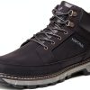 DRESCO Mens Lace Up Sneakers Black Size 10 Textile-0