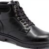 KAPORAL Mens Casual Shoes Ankle Boots Black Size 9-1