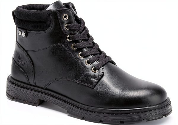 KAPORAL Mens Casual Shoes Ankle Boots Black Size 9-1