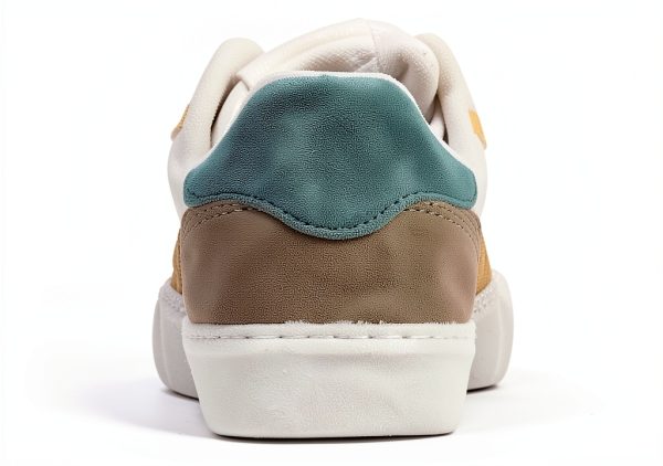 DRESCO Womens White Blue Shoes Comfortable Athletic Footwear-3