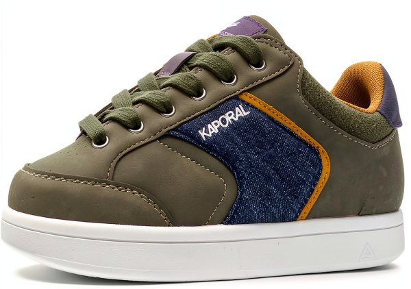 KAPORAL Mens Lace-Up Tennis Shoes C400111 Detente Design-6