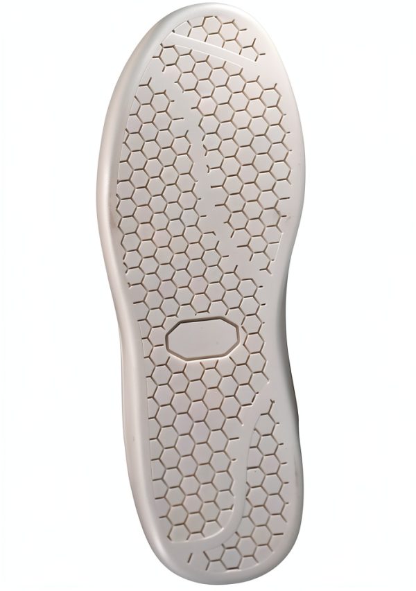 DRESCO Mens Casual Tennis Shoes Lace-up Camel White Green-5