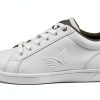 KAPORAL Mens Tennis Shoes White Khaki Camo C400333-0