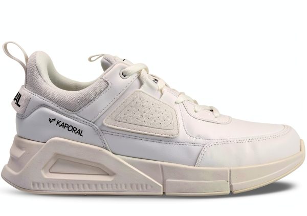 DRESCO Mens White Shoes Comfortable Durable Footwear-1