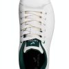 DRESCO Mens Casual Tennis Shoes Lace-up Camel White Green-6
