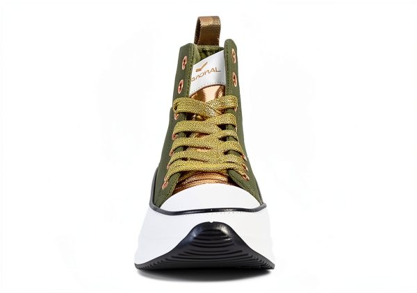 DRESCO Womens Khaki Shoes Comfortable Casual Walking-4