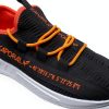 DRESCO Mens Medium Navy Orange Shoes Athletic Comfort-1