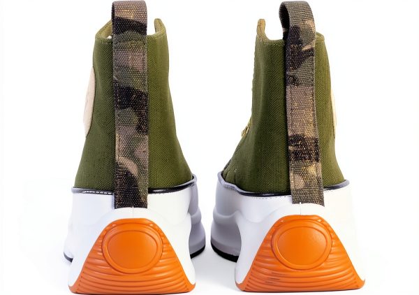 DRESCO Womens Khaki Shoes Comfortable Casual Walking-3