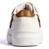 Kaporal Womens White Sneakers Comfortable Casual Footwear-4